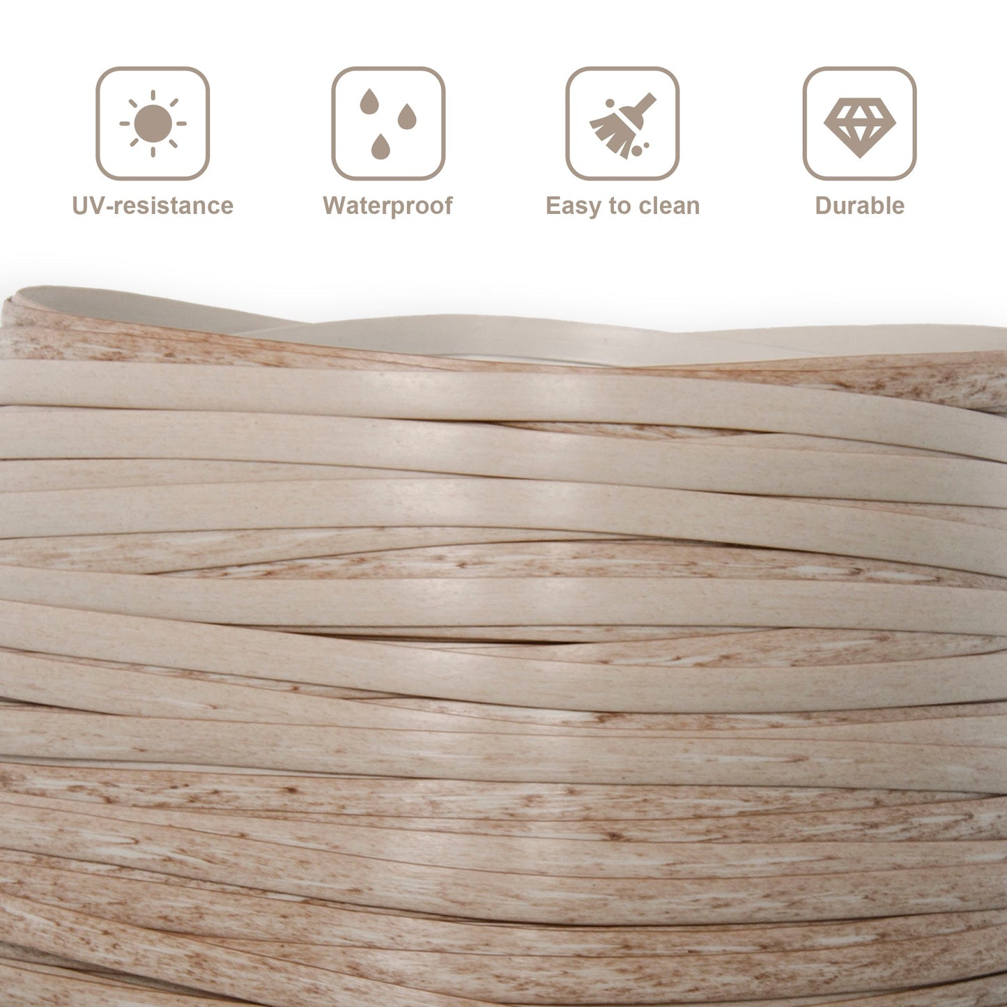 Rattan Repair Kit in 11 colors for Garden Rattan Furniture , PE Wicker Material with Tool for Fixing Rattan Furniture