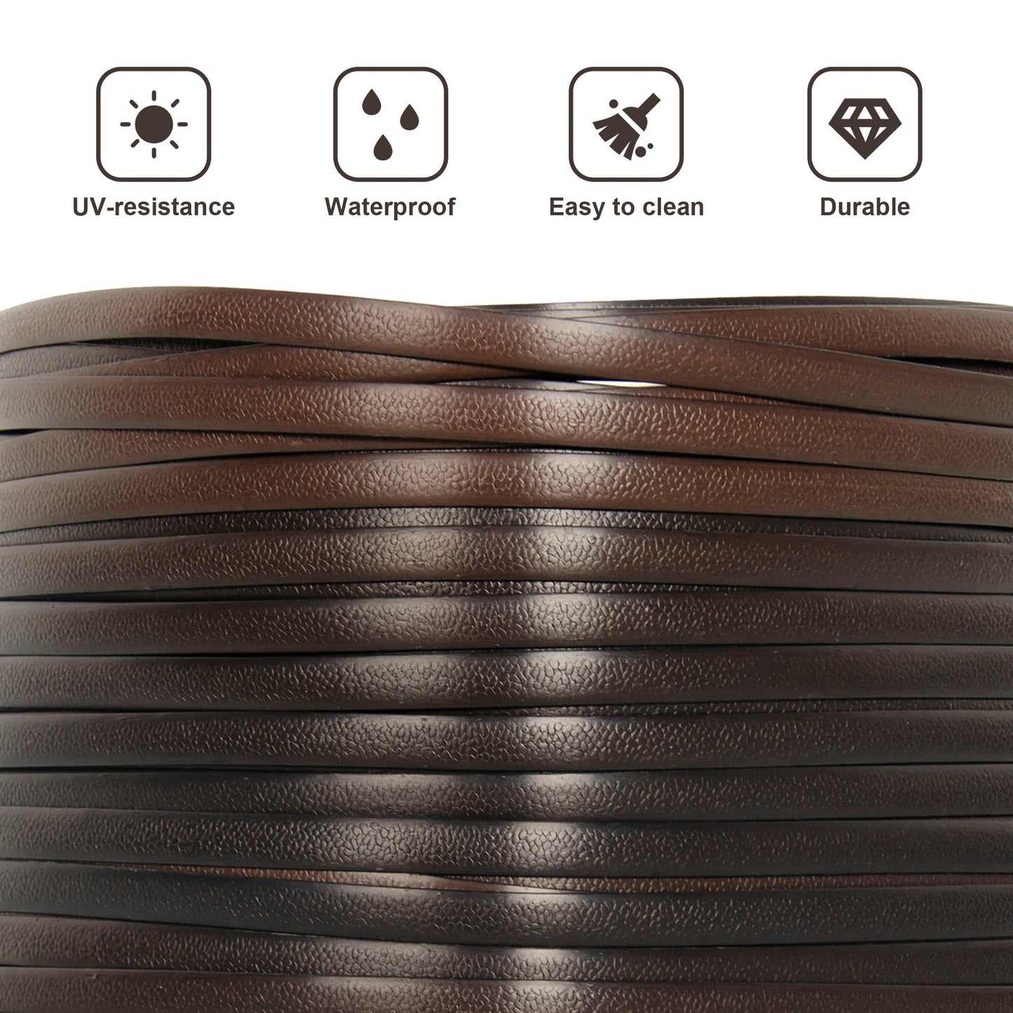 Rattan Repair Kit in 11 colors for Garden Rattan Furniture , PE Wicker Material with Tool for Fixing Rattan Furniture