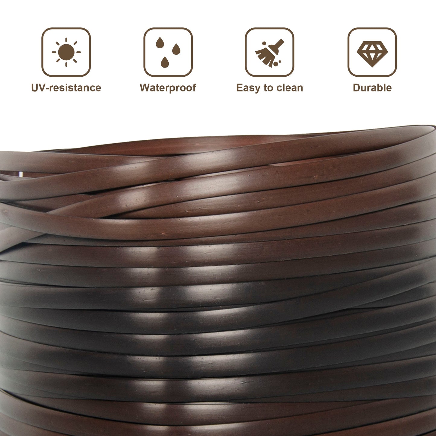 Rattan Repair Kit in 11 colors for Garden Rattan Furniture , PE Wicker Material with Tool for Fixing Rattan Furniture