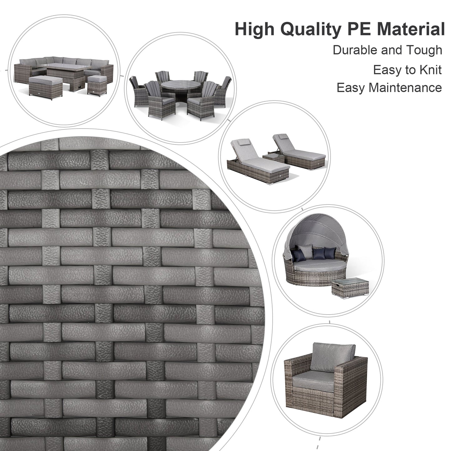 Rattan Repair Kit in 11 colors for Garden Rattan Furniture , PE Wicker Material with Tool for Fixing Rattan Furniture