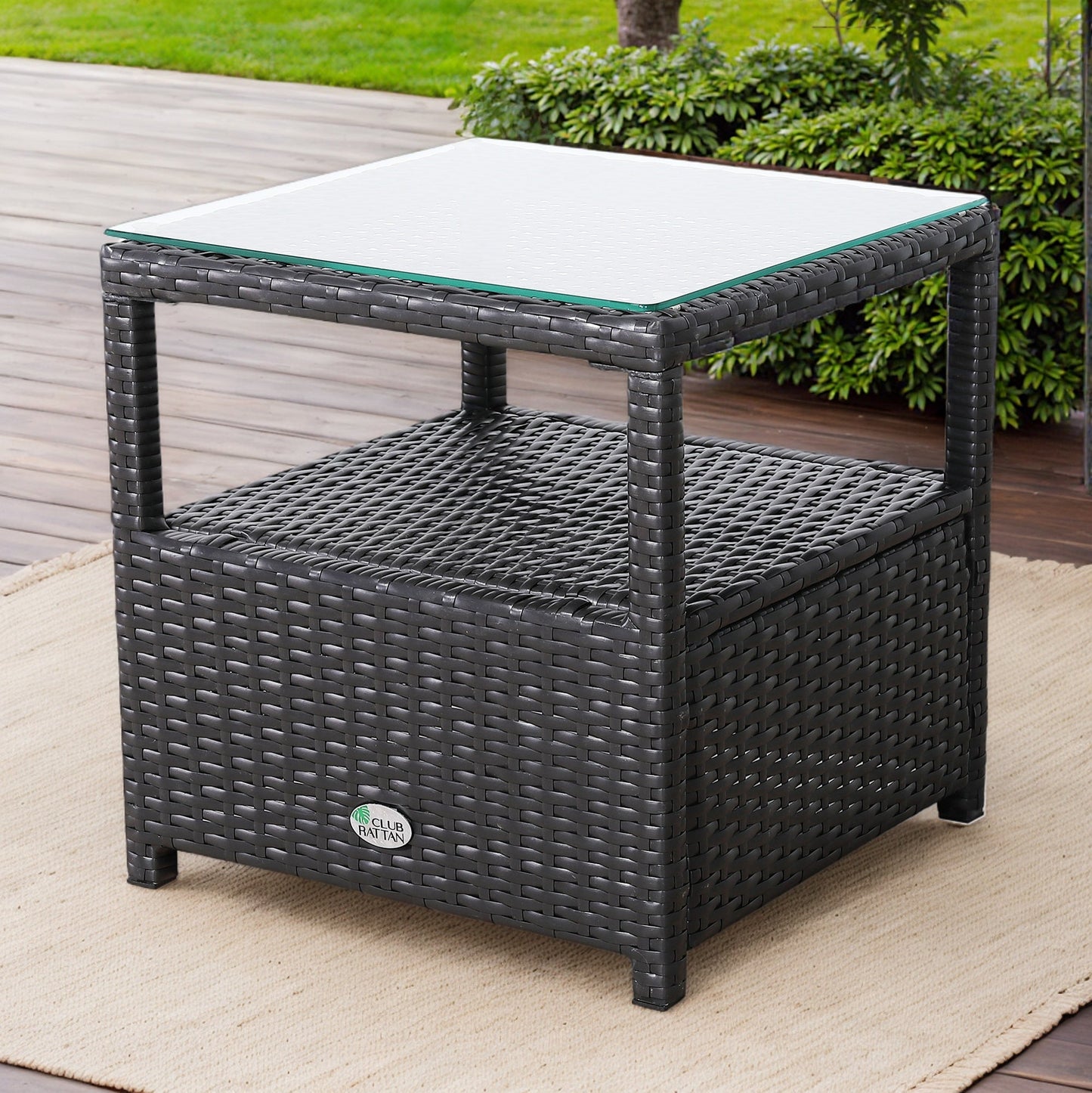 Due in 30/04/25  Modern Range Elite Coffee Table in Brown Rattan