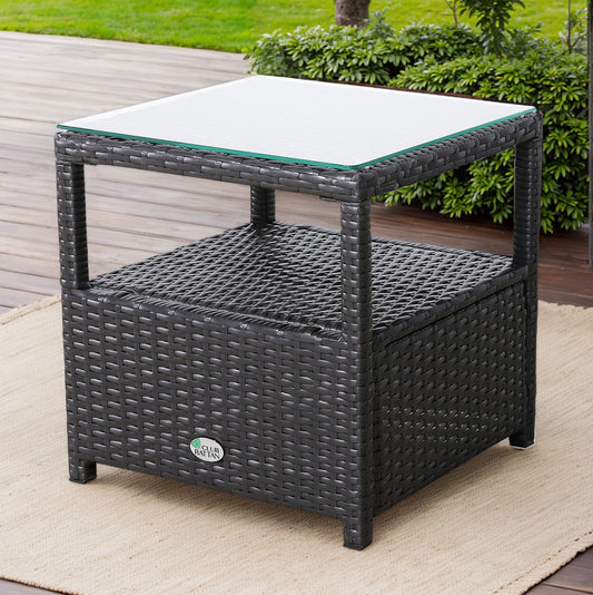 Due in 30/04/25  Modern Range Elite Coffee Table in Brown Rattan
