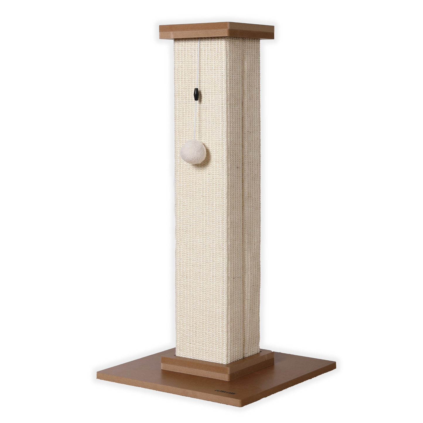 Ultralark Ultimate Heavy Duty Cat Scratching Post, Large Vertical Roman Column with Durable, Wear-Resistant gisal for Endless Scratching Enioyment(White)