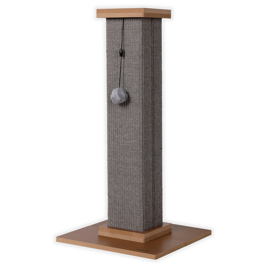 Ultralark Ultimate Heavy Duty Cat Scratching Post, Large Vertical Roman Column with Durable, Wear-Resistant gisal for Endless Scratching Enioyment(	Grey)