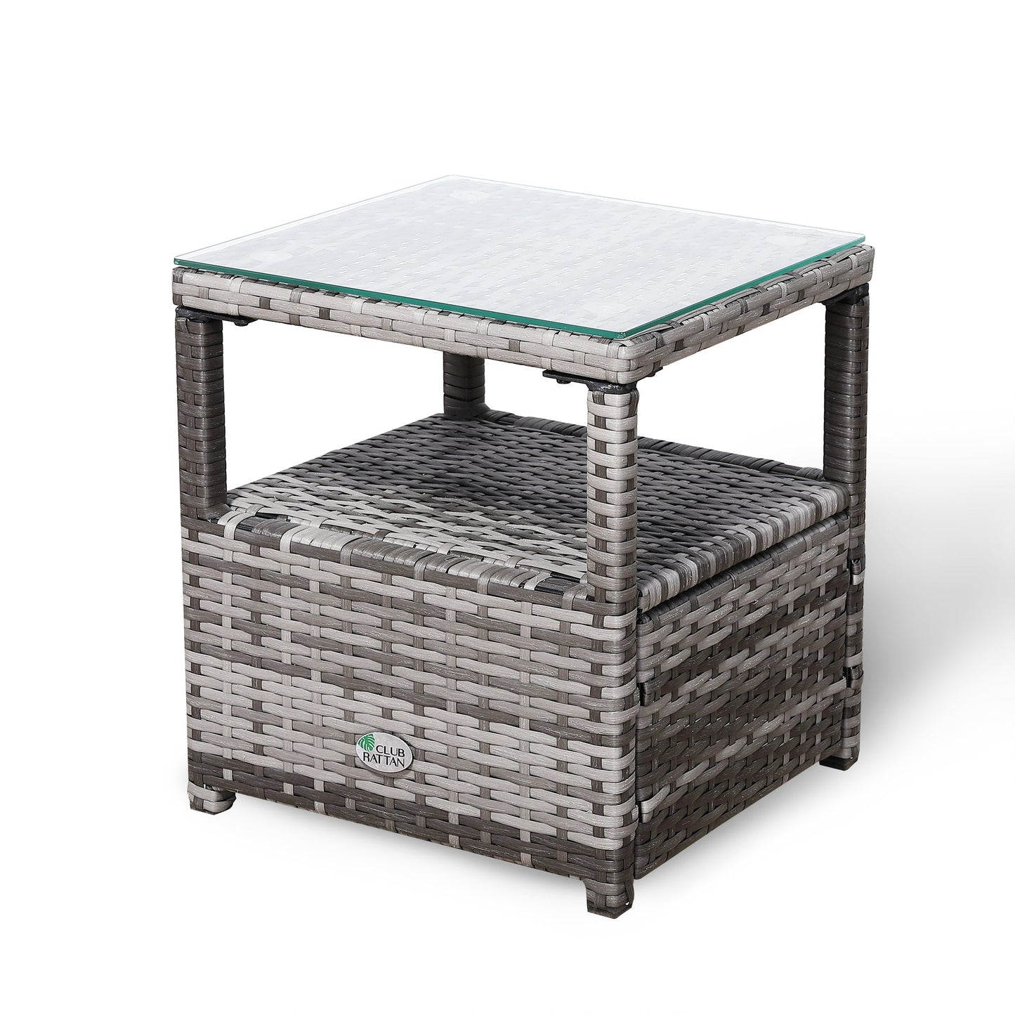Due in 30/04/25  Modern Range Elite Coffee Table in Grey Rattan