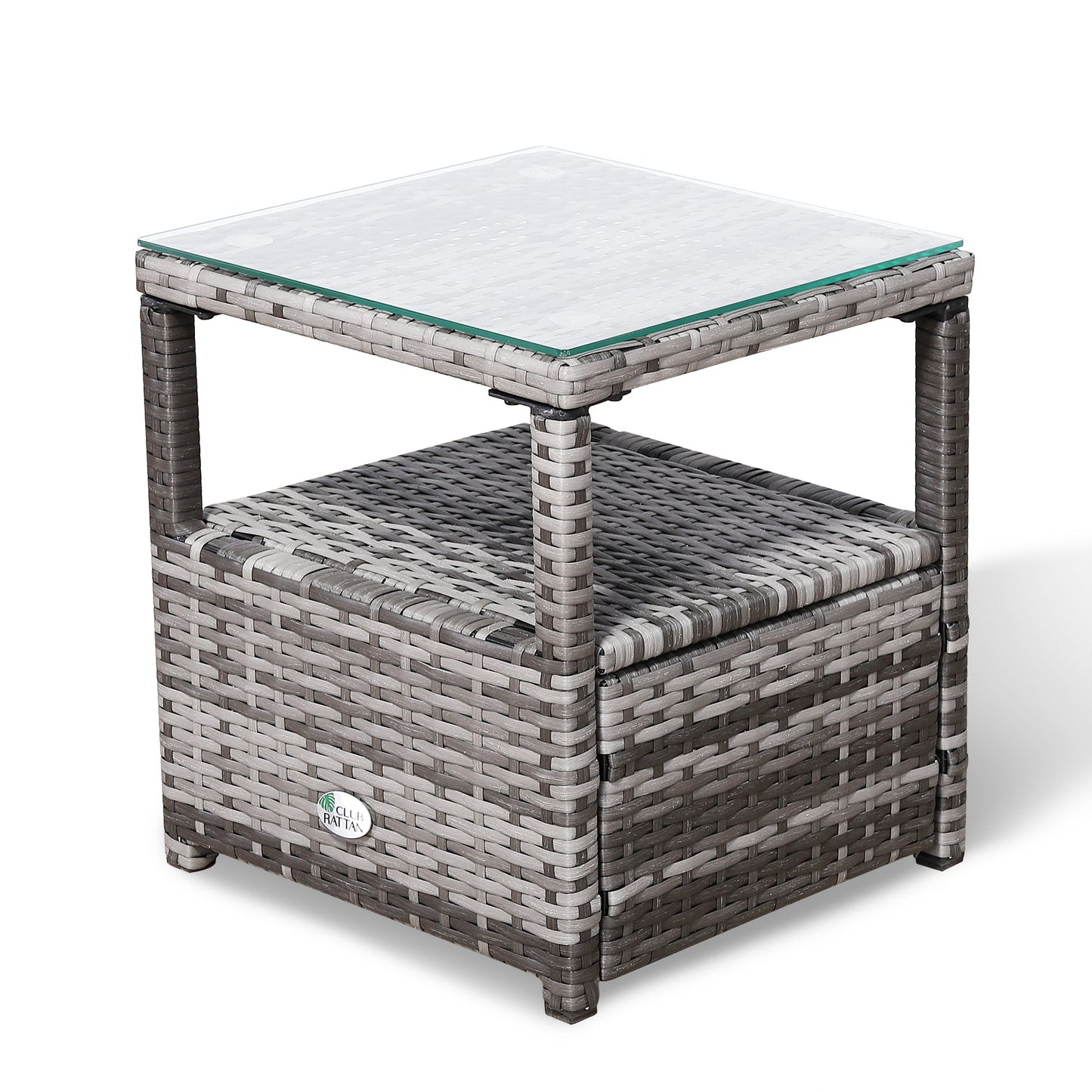 Due in 30/04/25  Modern Range Elite Coffee Table in Grey Rattan
