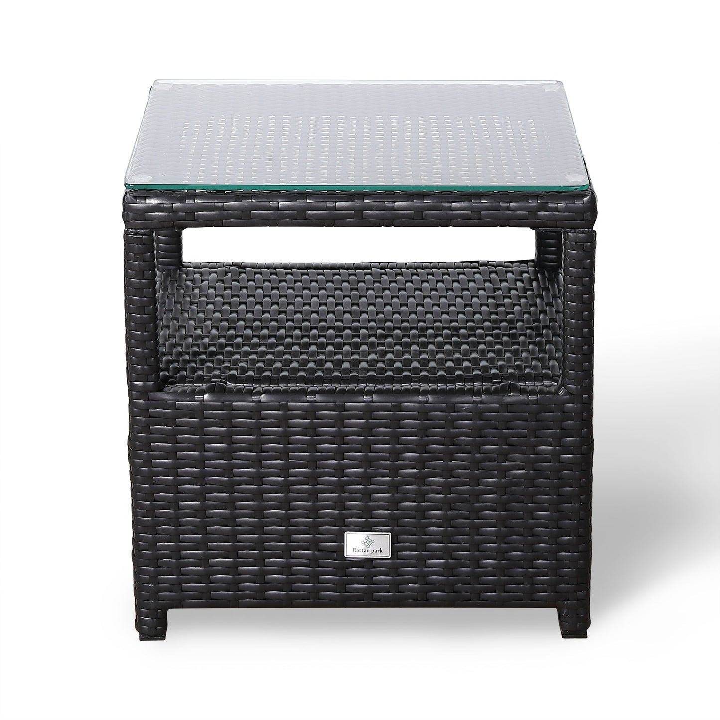 Due in 30/04/25  Modern Range Elite Coffee Table in Brown Rattan