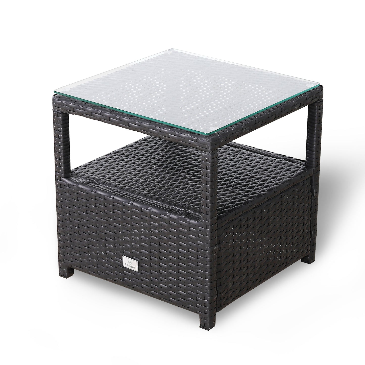 Due in 30/04/25  Modern Range Elite Coffee Table in Brown Rattan